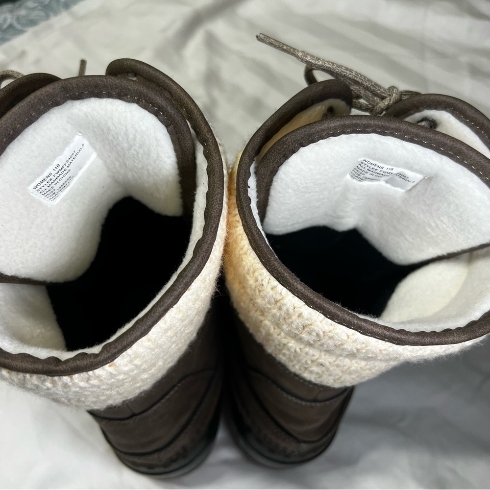 Magellan Outdoors Waterproof Duck Boots Women's 11B Sweater Collar FFS4057 - Picture 5 of 10